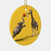 Beste Basketball Scorer Keramisch Ornament (Rechts)