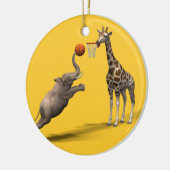 Beste Basketball Scorer Keramisch Ornament (Links)