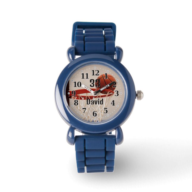 Beste Basketball-speler | Financiering Horloge (Voorkant)