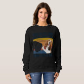 Beste Basset Hound Moeder ooit Hond Moeder Moeders Trui (Voorkant volledig)