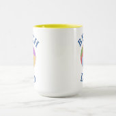 Beste "BEACH DAD" ooit! Vaderdag Mok (Midden)