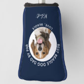 Beste Beagle Dog Dad van Par Pet Foto Custom Golfheadcover (Draai 90)