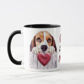 Beste Beagle-hond Moeder Mok (Links)