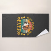 Beste Beagle-moeder ooit, grappige Beagle-hond Badhanddoek (Badhanddoek)