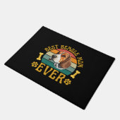 Beste Beagle moeder ooit, grappige Beagle hond Deurmat (Schuin)
