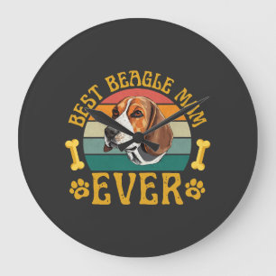 Beste Beagle-moeder ooit, grappige Beagle-hond Grote Klok