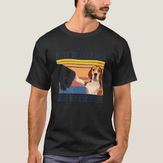 Beste Beagle Moeder ooit Hond Moeder Moeders T-shirt (Voorkant)