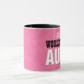 Beste BEDRAG-roze omlaag V23 ter wereld Mok (Midden)