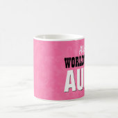 Beste BEDRAG-roze omlaag V23 ter wereld Mok (Center)