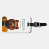 Beste Beer | Jouw namen toevoegen Bagagelabel (Voorkant horizontaal)