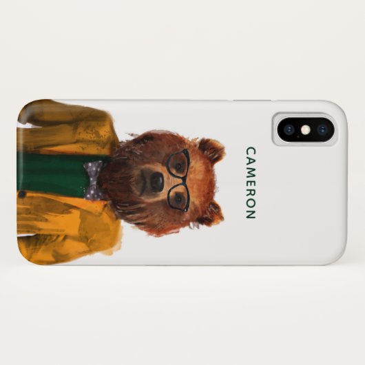 Beste Beer | Jouw namen toevoegen Case-Mate iPhone Case (Achterkant (horizontaal))