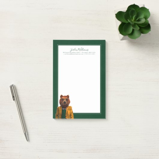 Beste Beer | Jouw namen toevoegen Post-it® Notes (Kantoor)