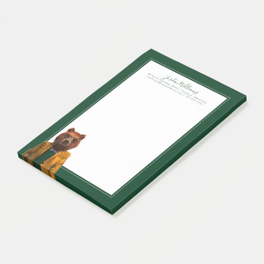 Beste Beer | Jouw namen toevoegen Post-it® Notes (Schuin)