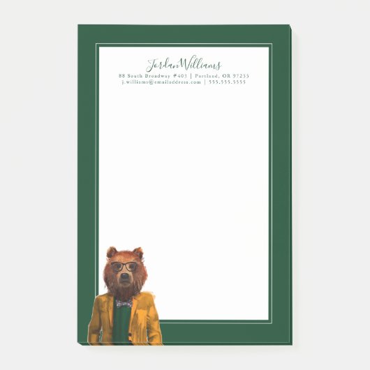 Beste Beer | Jouw namen toevoegen Post-it® Notes (Voorkant)