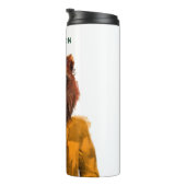 Beste Beer | Jouw namen toevoegen Thermosbeker (Geroteerd rechts)