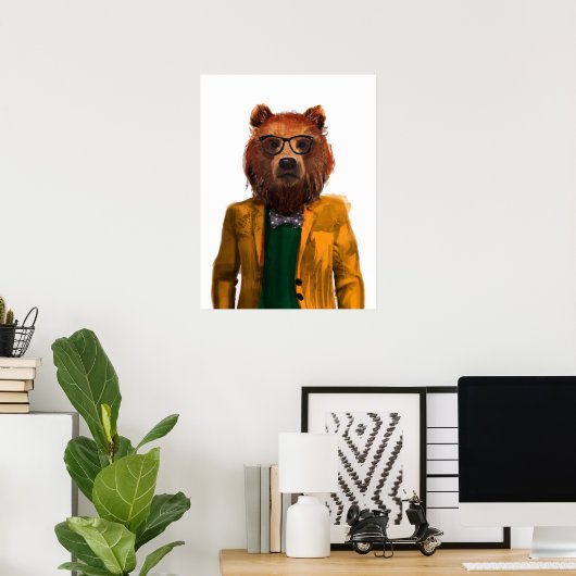 Beste Beer Poster (Thuiskantoor)