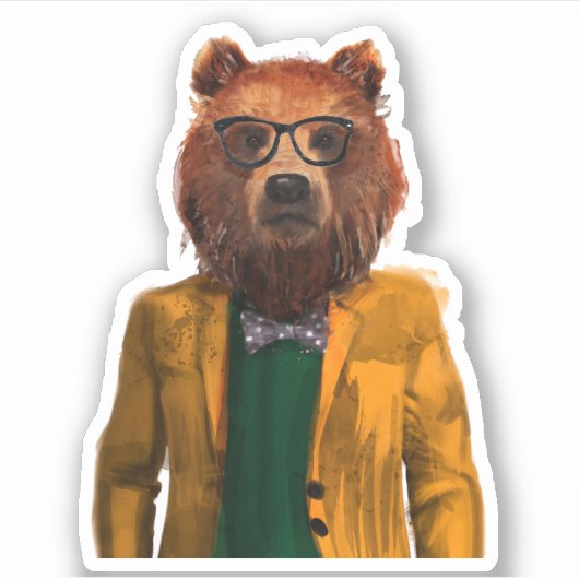 Beste Beer Sticker (Voorkant)