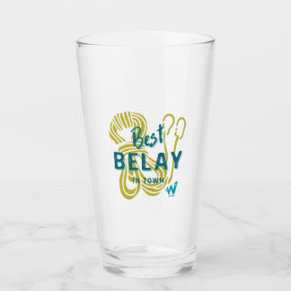 Beste Belay in de stad Pint Glass Glas