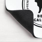 Beste Belted Galloway Rundveeras Badge Belties Muismat (Hoek)