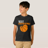 Beste Benchwarmer Substituut Speler Basketbal T-shirt (Voorkant volledig)