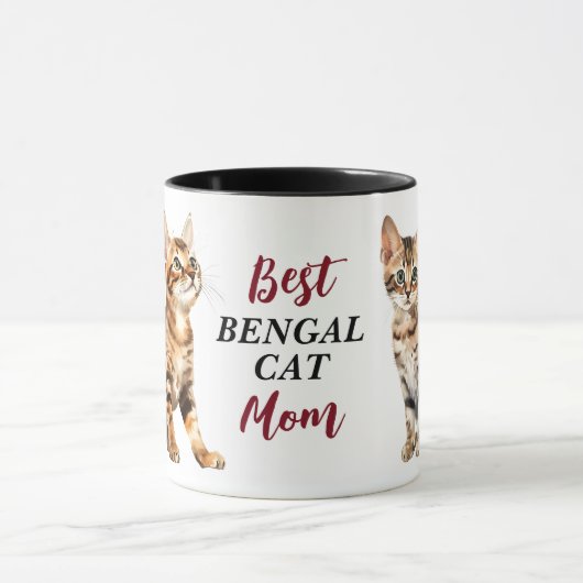 Beste Bengaalse kat mam Mok (Midden)