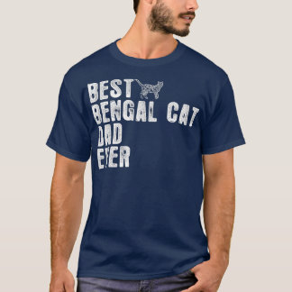 Beste BENGAL CAT DAD ooit T-shirt