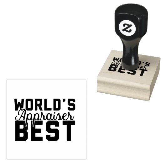 Beste beoordelaar ter wereld rubberstempel (Gestempeld)