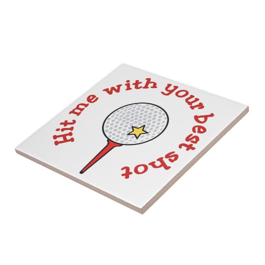 Beste bericht tegeltje (Zijkant)