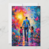 Beste bericht voor Vaderdag Bedankkaart (Voorkant)