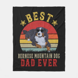 Beste Berner Berg Hond Papa Fleece Deken