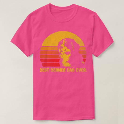 BESTE BERNER DAD EVER3 T-SHIRT (Design voorkant)