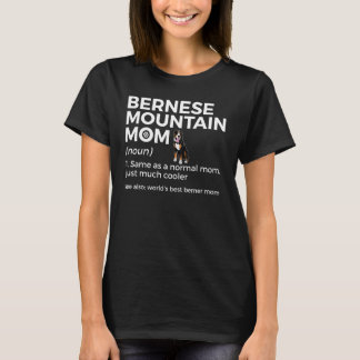 Beste Berner Moeder Definitie Bernese Berg T-shirt