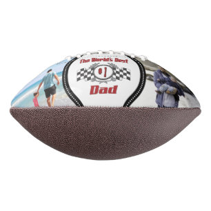 Beste beste vader ter wereld met foto's american football