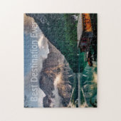 Beste bestemming ooit - Aangepaste foto Legpuzzel (Verticaal)