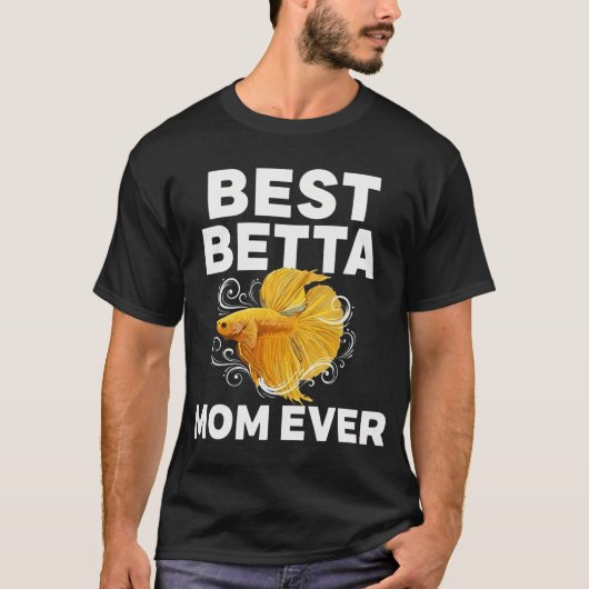 Beste Betta-moeder ooit - Schattige Gele Siamese V T-shirt (Voorkant)
