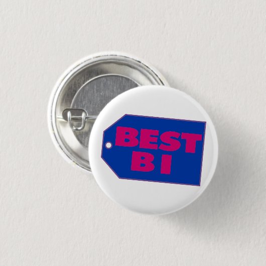 Beste Bi Ronde Button 3,2 Cm (Voorkant /achterkant)