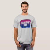 Beste Bi T-shirt (Voorkant volledig)