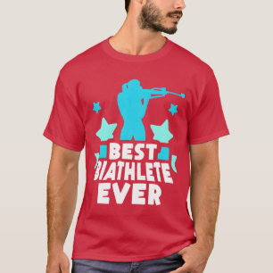 Beste Biatleet Ooit Biatlon Sport Biatlons vriend T-shirt