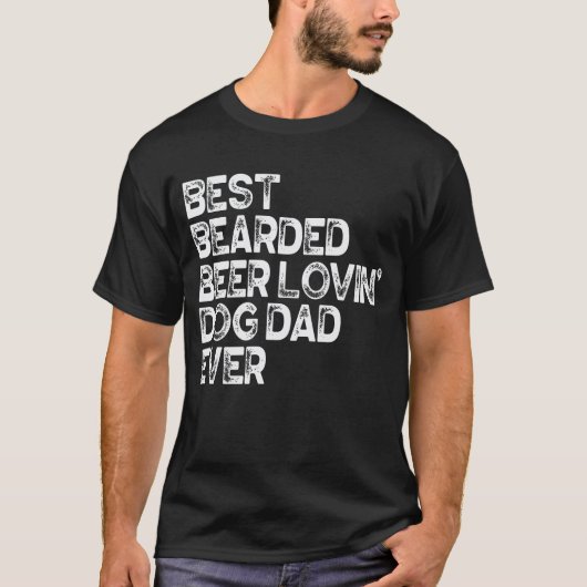 Beste bieder Lovin Dog Pa T-shirt (Voorkant)