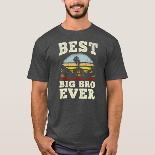 Beste Big Brother Ever BRO-cadeau T-shirt (Voorkant)