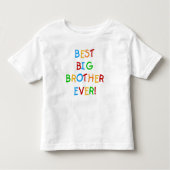 Beste Big Brother Ever Kinder Shirts (Voorkant)
