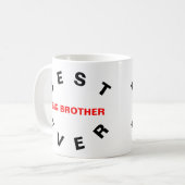 Beste Big Brother Ever Koffiemok (Voorkant links)