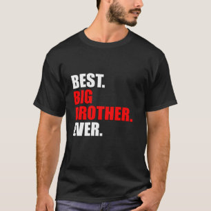 Beste Big Brother ooit Vaderdag cadeau T-shirt