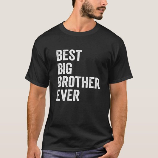 Beste Big Brother ooit Verwant  Verstoord B T-shirt (Voorkant)