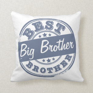 Beste Big Brother - rubberzegeleffect - Kussen