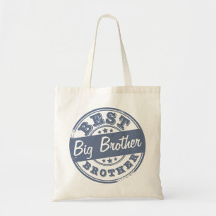 Beste Big Brother - rubberzegeleffect - Tote Bag
