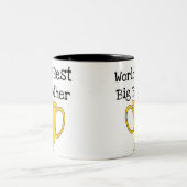 Beste Big Brother van Champion World Tweekleurige Koffiemok (Center)