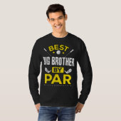 Beste Big Brother van Par Golf Big Brother Gift T-shirt (Voorkant volledig)
