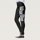Beste Big papa ooit Gift T-Shirt Leggings (Links)