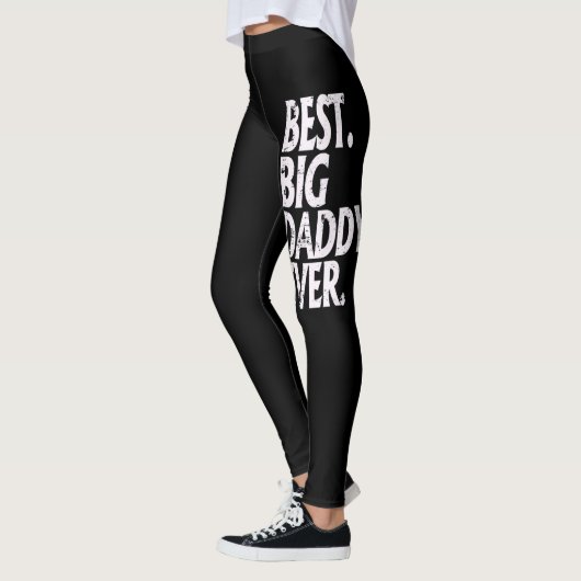 Beste Big papa ooit Gift T-Shirt Leggings (Links)